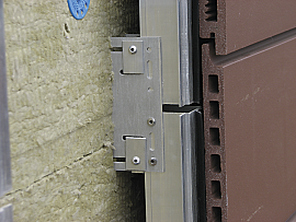 Ventilated façade installation 